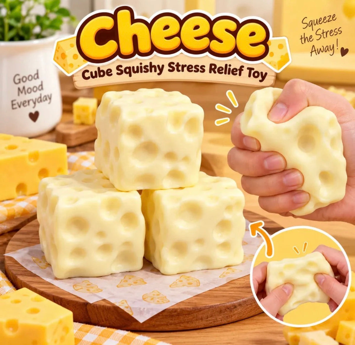 Soft Cheese Squishy