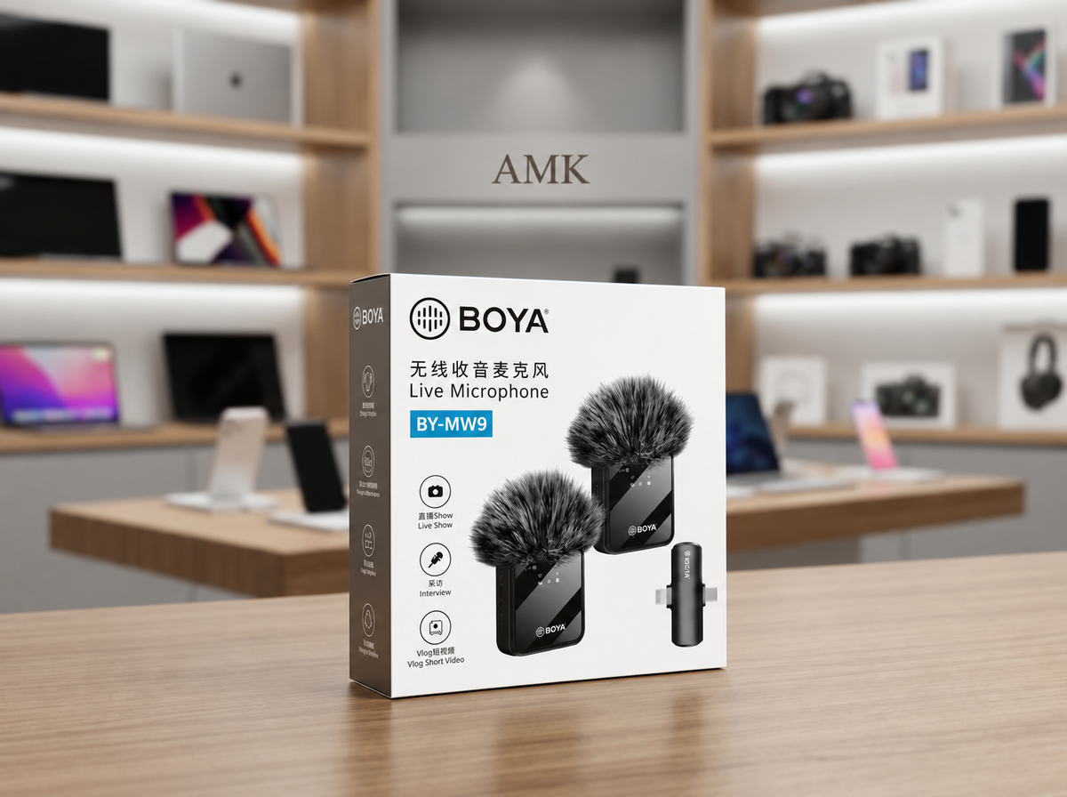 Boya BY-MW9 Dual Wireless Live Microphone