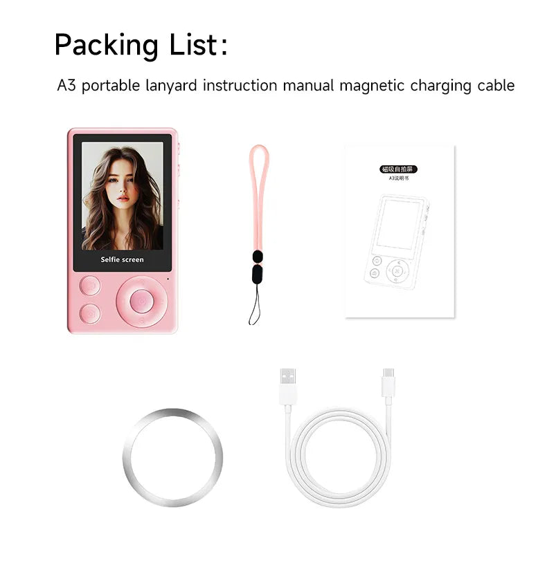Magnetic Selfie Screen