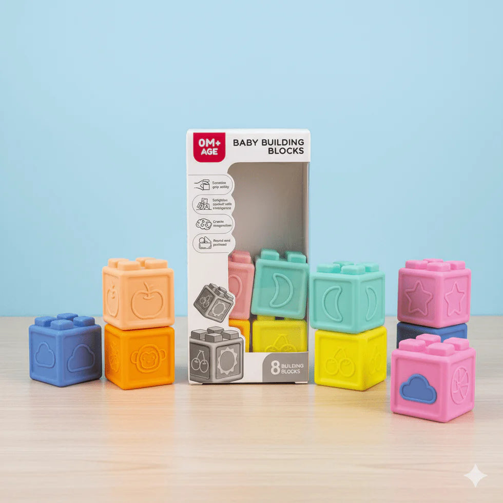 Small Soft Building Blocks Numbers and Shapes For Kids