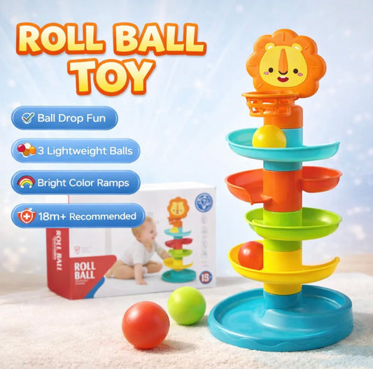 Roll Ball Tower- Early Learning Toy
