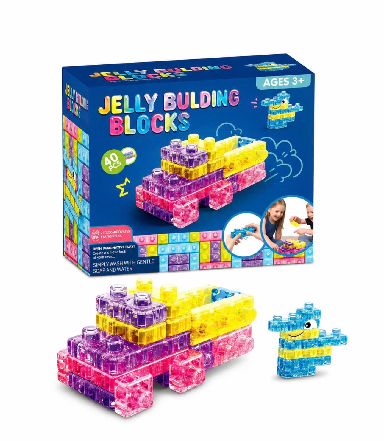 Sensory Soft Gummy Blocks