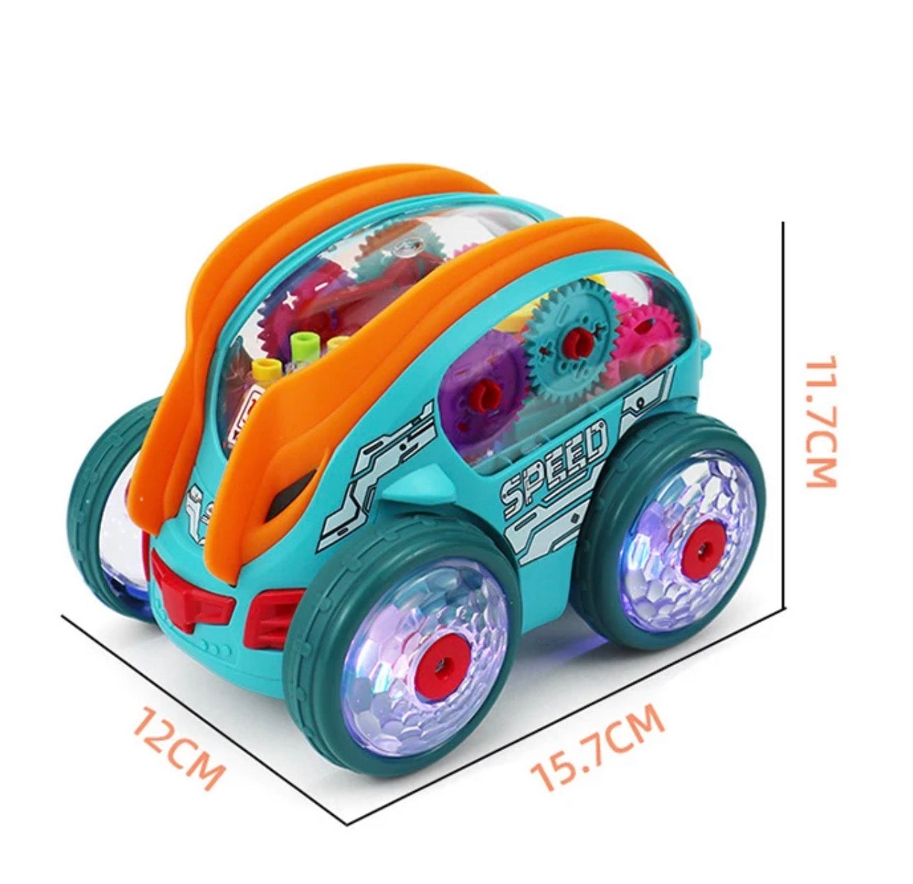 Stunt 360 Musical Roll Car