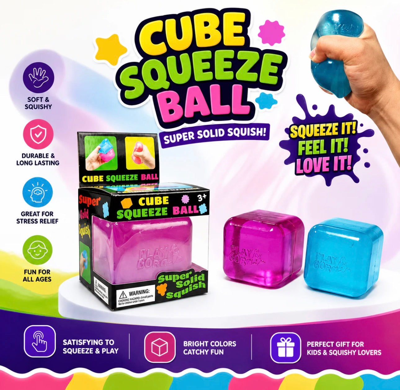 Sensory Squeeze Stress Toy