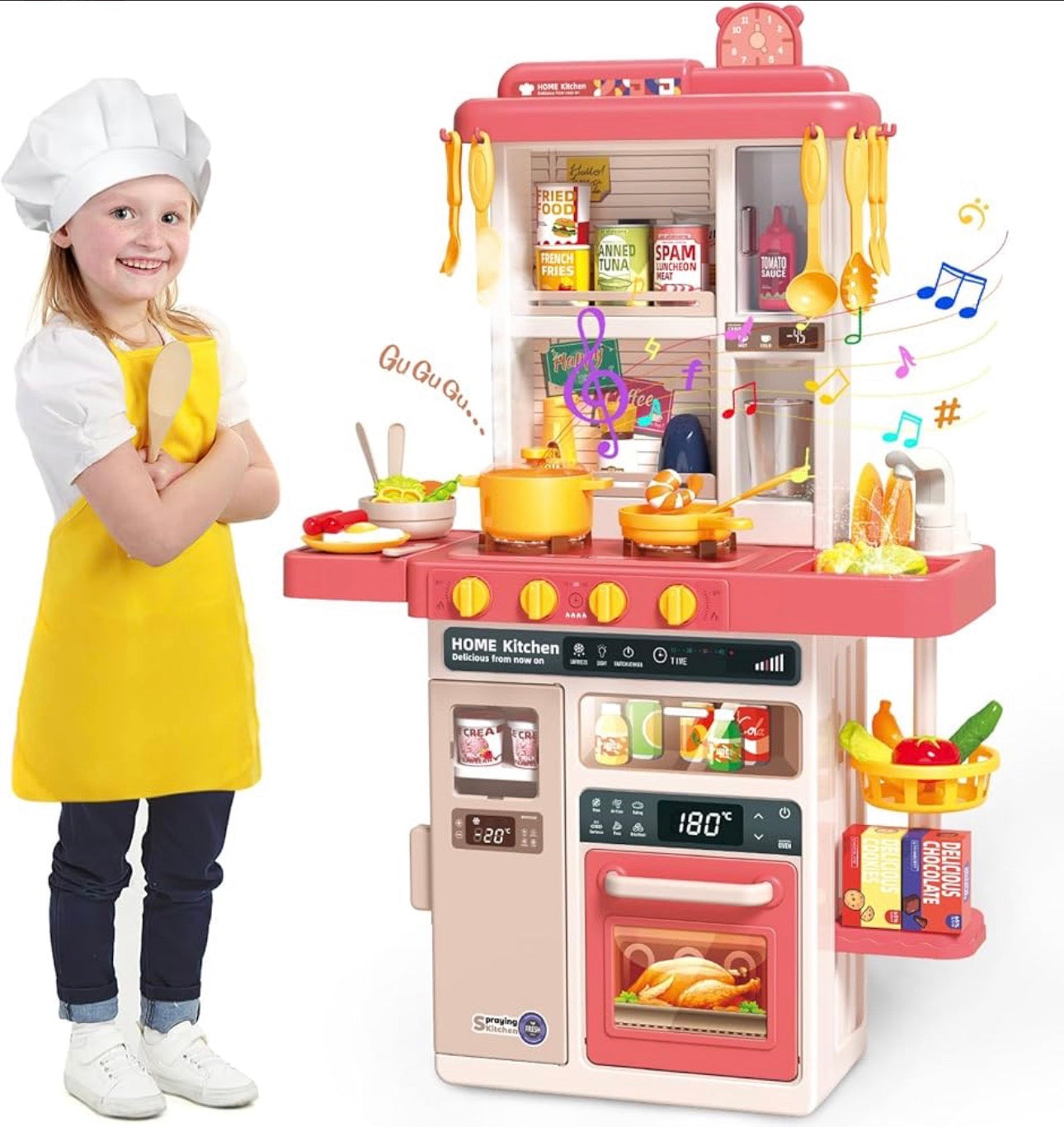 DIY Kitchen Play House For Girls