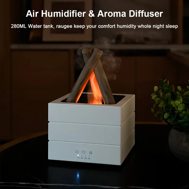 Simulation Campfire Flame Aroma Diffuser