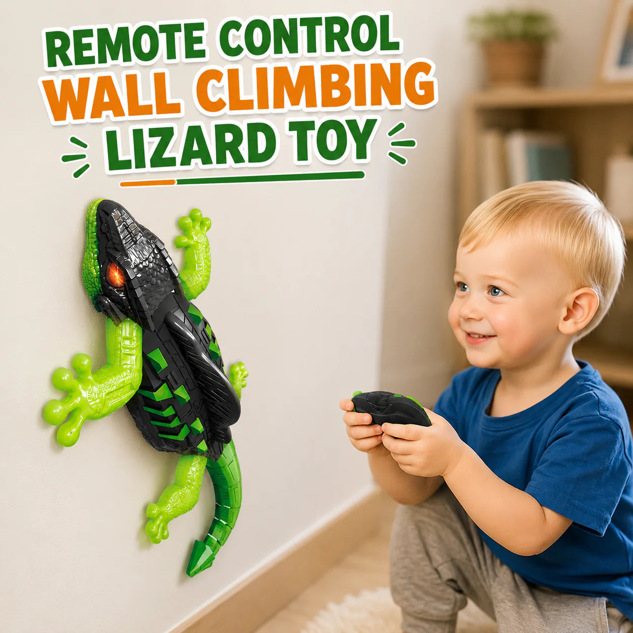 Remote Control Gecko Lizard Toy