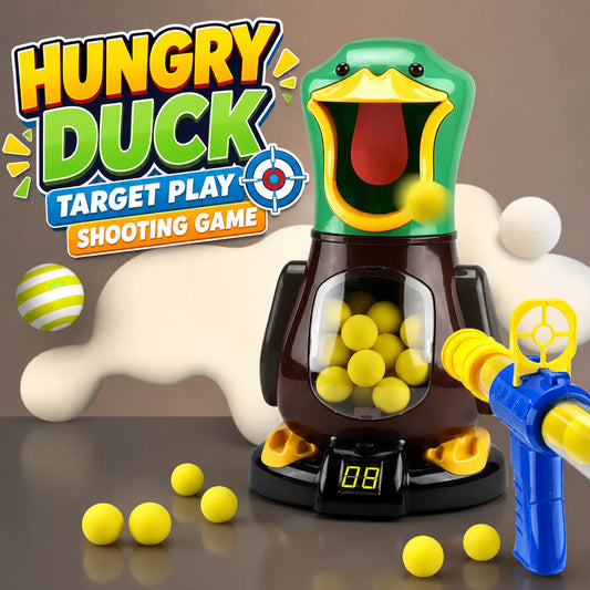 Hungry Duck Target Play Shooting Game Toy with Accessories